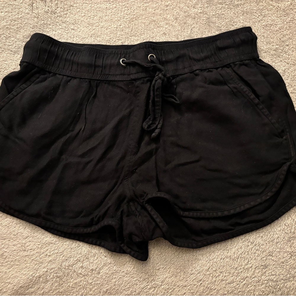 SO Black Athletic Shorts